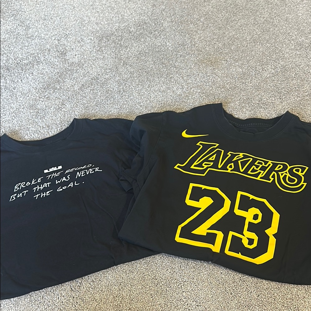 Nike NBA LeBron James t-shirt bundle